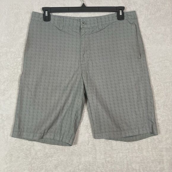 Travis Mathew Mens Golf Shorts Size 34 Gray Lightweight Stretch 11" Inseam - Picture 1 of 5